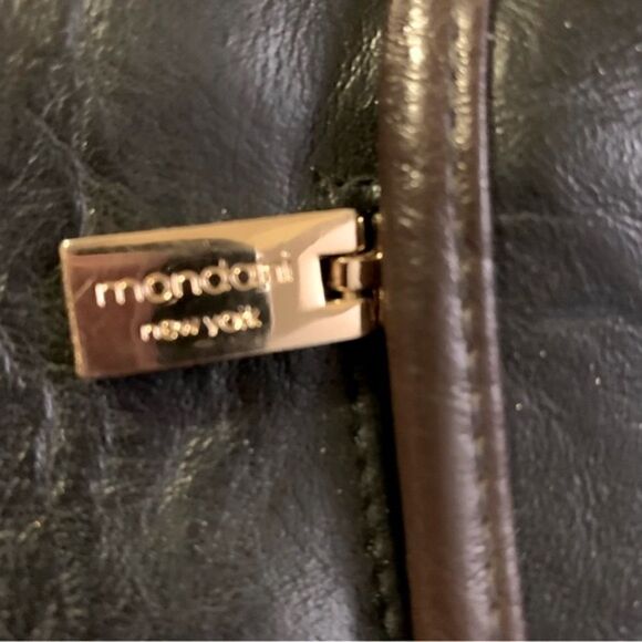 Mondani NY Crossbody Handbag Satchel Vegan Leather Removable Strap Top Strap - Picture 5 of 11